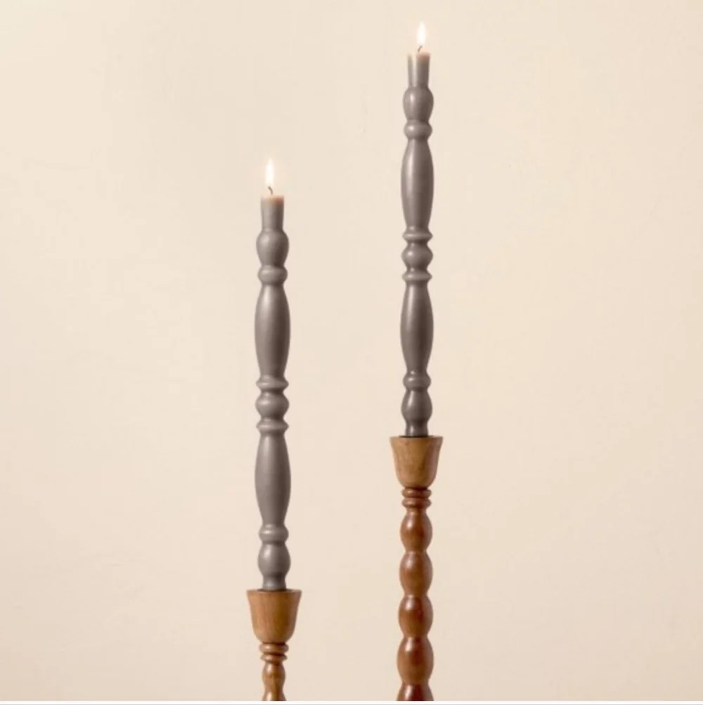 Hearth & Hand with Magnolia Spindle Taper Candles-2Boxes-Set Of 6 In Each